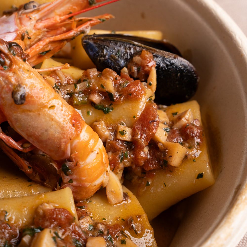 I paccheri allo scoglio