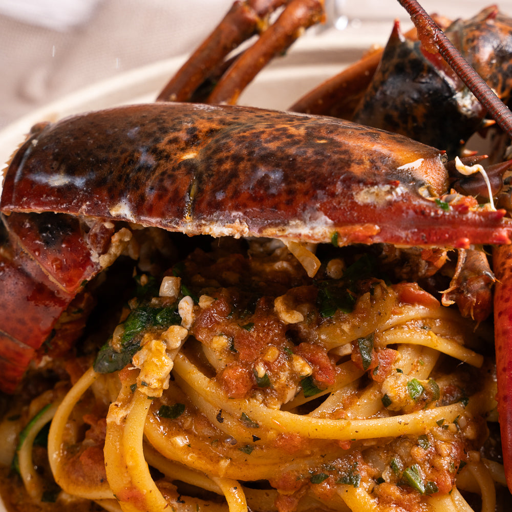 Le linguine con l'astice