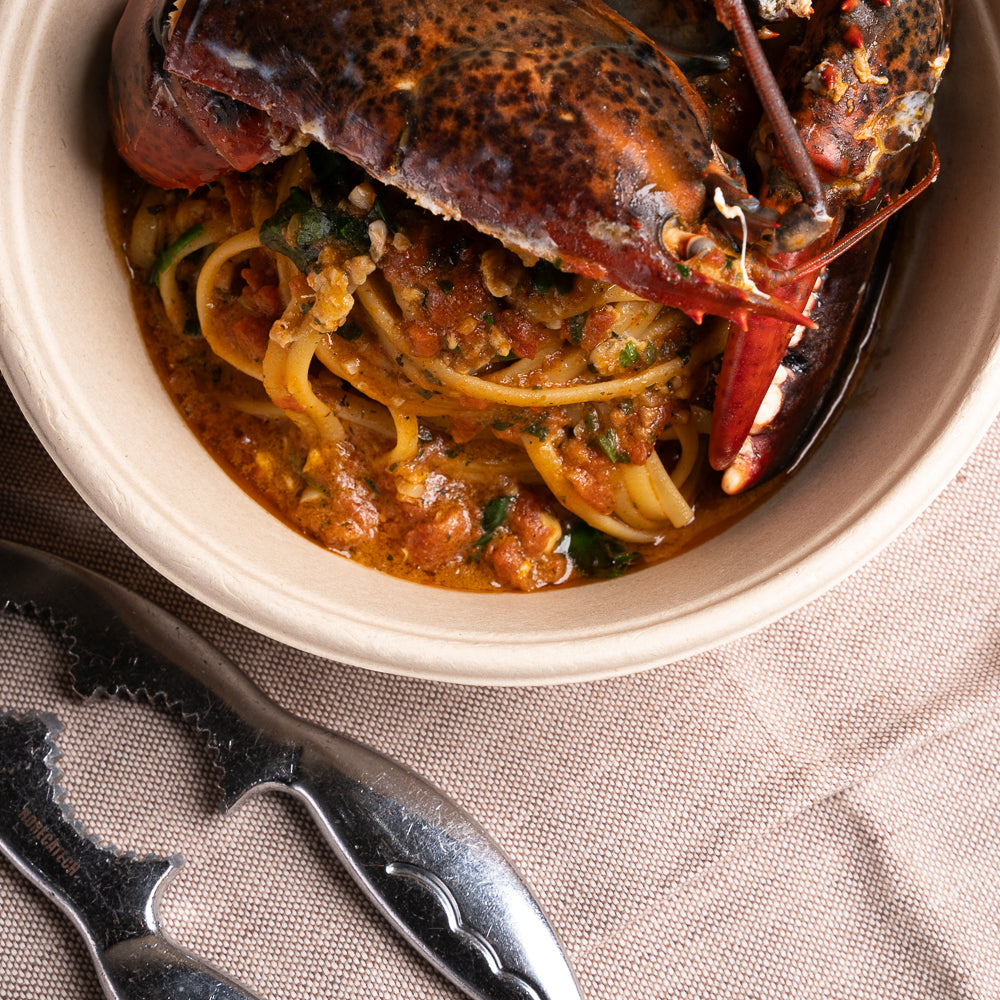 Le linguine con l'astice