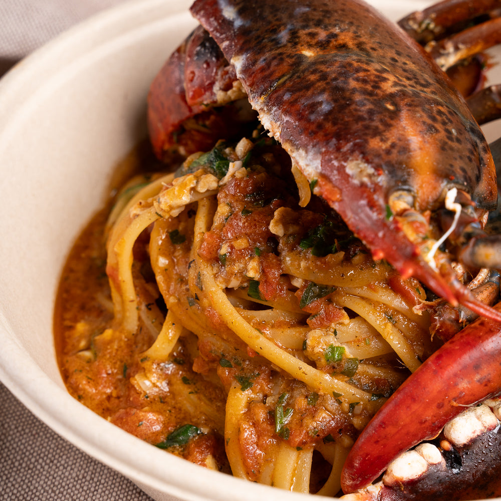 Le linguine con l'astice